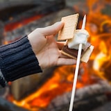 thumbnail of Relaxdays Stockbrot Spieße aus Bambus, 100er Set, 90 cm lange Marshmallowspieße, Lagerfeuer, Grillspieße Ø 7 mm,  natur