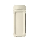 thumbnail of ABC Pak 250 Teller, Pappe [ff] eckig 8 cm x 21 cm weiss mit Anfasser (95383, 250 Stück)