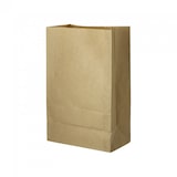 thumbnail of 250 Uds. Bolsas de papel kraft grandes sin asas (26+14x40cm)  Ref BP5
