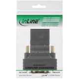 thumbnail of InLine® 17660W HDMI-DVI Adapter, HDMI Buchse auf DVI Stecker, flexibler Winkel, e Kontakte, 4K2K kompatibel