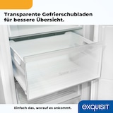 thumbnail of Exquisit Gefrierschrank GS380-NF-H-050E inoxlook | 380 l Nutzinhalt | Edelstahloptik