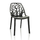 thumbnail of Sedia per visitatori / Sedia a conchiglia ARTIFO TRI Plastica nero hjh OFFICE