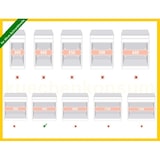 thumbnail of Hailo Abfallsammler 3620901m  Separato-K 900 Einsatz mit Kehrset 2x 18 + 2x 8 Liter Hellgrau
