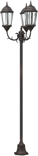thumbnail of vidaXL Garten-Licht Bronze 57 x 49 x 241 cm Aluminium und Glas