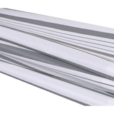 thumbnail of mantovana per tenda a cassonetto elettrica T124, mantovana retrattile 5x3m in poliestere ~ grigio-bianco