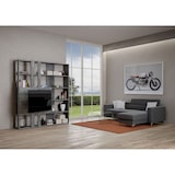 thumbnail of Librería abierta Kato M con panel de TV de hormigón