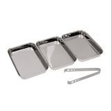 thumbnail of GRÄWE Panierset aus Edelstahl inkl. Zange