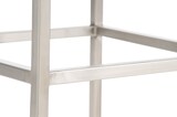 thumbnail of Décoshop26 - Set aus 2 Barhockern mit Fußstütze schlichtes Design 85 cm hoch aus schwarzem PVC und Edelstahl 10_0004371