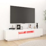 thumbnail of vidaXL TV-Schrank mit LED-Leuchten Weiß 180x35x40 cm
