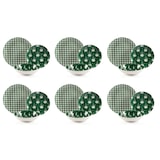thumbnail of Excelsa juego de vajilla 18 piezas Green Winter porcelana verde