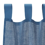 thumbnail of vidaXL Voile Vorhänge mit Schlaufen 2 Stk. Königsblau 140x175 cm
