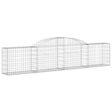 thumbnail of vidaXL Gabionen mit Hochbogen 5 Stk. 300x30x60/80 cm Verzinktes Eisen