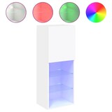 thumbnail of Helloshop26 - Multimedia-TV-Ständer TV-Regal Sideboard TV-Schrank für Esszimmer Wohnzimmer Schlafzimmer mit LED-Beleuchtung 40,5 x 02_0026596