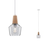 thumbnail of Paulmann Neordic Luminaire en suspension Ylvie  E27   max. 20W Bois#Clair gradable Bois#Verre 79745