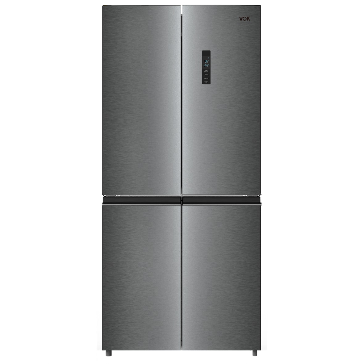 Frigorífico Americano VOK - 475L, No-frost Total, Motor Invertor, 182,2 Cm, Color Inox