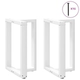 thumbnail of Helloshop26 - Juego de 2 patas para mesa de comedor en forma de T 60 x 35 x 73 cm con niveladores ajustables diseño moderno acero 02_0057322