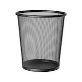 thumbnail of Cesto De Papeis Q-Connect De Rede Metalico Preto Capacidade 19 Litros 34,5X29,5 Cm