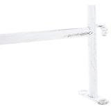 thumbnail of Conjunto de 4 cercas de jardim acelga branco antigo.