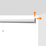 thumbnail of celexon basic line Rolloleinwand 240 x 240cm,Leinwand Format 1:1 , Heimkino Leinwand, Beamerleinwand,3D Leinwand,Full HD Leinwand, Leinwand Beamer