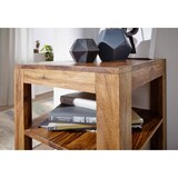 thumbnail of Massivholz Bücherregal: Mehrzweck-Stauraum, Sheesham, handgefertigt, pflegeleicht. 44x44x80 cm | Kadima Design