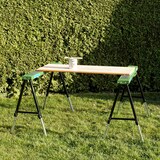 thumbnail of Arbeitsbock klappbar höhenverstellbar bis 91 cm Gerüstbock Unterstellbock Stützbock Klappbock