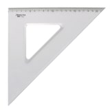 thumbnail of Aristo College Dreieck 45 Grad Hyp.30cm, transparent, Teilung 21cm