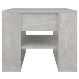 thumbnail of vidaXL Couchtisch Betongrau 55,5x55x45 cm Holzwerkstoff