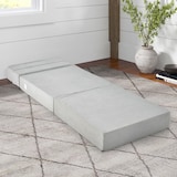thumbnail of COSTWAY 3-in-1 opvouwbare slaapbank, opvouwbaar matras, extra dik schuim (15 cm), slaapbank, vloermatras, opvouwbaar matras