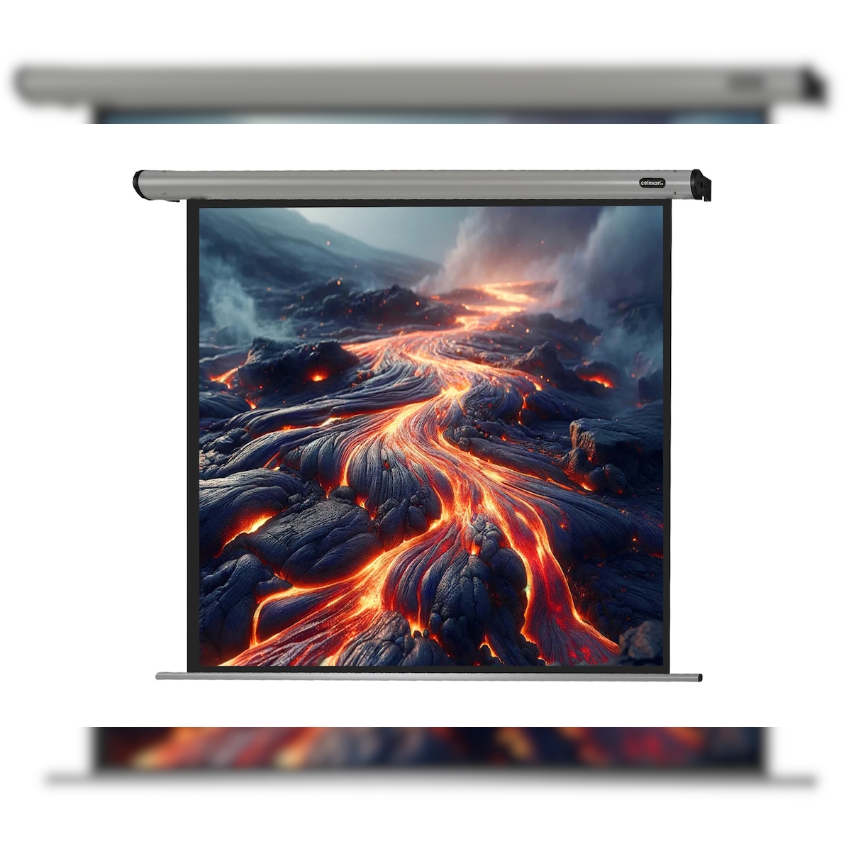 celexon Leinwand Motor HomeCinema 220 x 220 cm