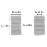 thumbnail of BH-Verlängerungen 3er Set weiß – Optimaler Tragekomfort, flexible Größen 32mm, 45mm, 57mm