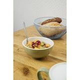 thumbnail of APS SNUG-kom 6-delige set - porselein, Ø 12 cm, 250 ml, groen, stapelbaar, vaatwasmachinebestendig