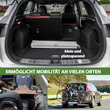 thumbnail of TRUTZHOLM Auffahrschiene klappbar 240 cm Tragkraft 50 kg Alu grau gelocht Fahrradrampe Rampe