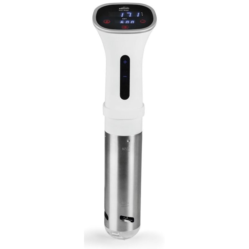 Lacor - 69303 - Cuiseur Gourmet Sous Vide Portable Basse Température 800 W 15 Litres - Blanc