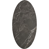 thumbnail of tectake Ovale salontafel Acerra, marmerlook 100x50x34,5 cm  Natuur