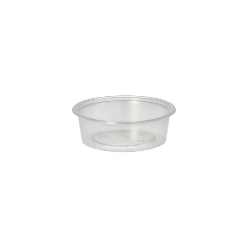 Starpak 1000 Dressingbecher, PP rund 50 ml Ø 7,1 cm · 2,4 cm transparent