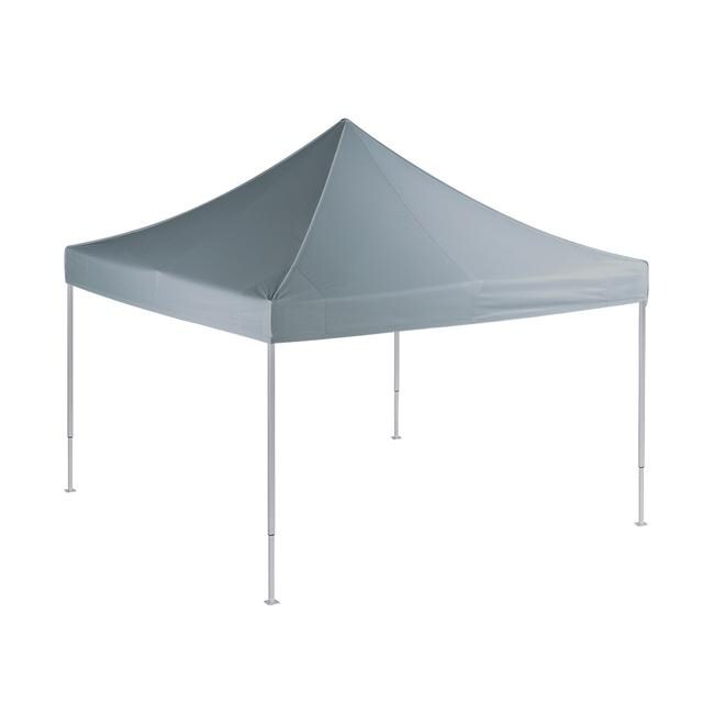 Chapiteau publicitaire "4 x 4 m" - gris - VKF Renzel