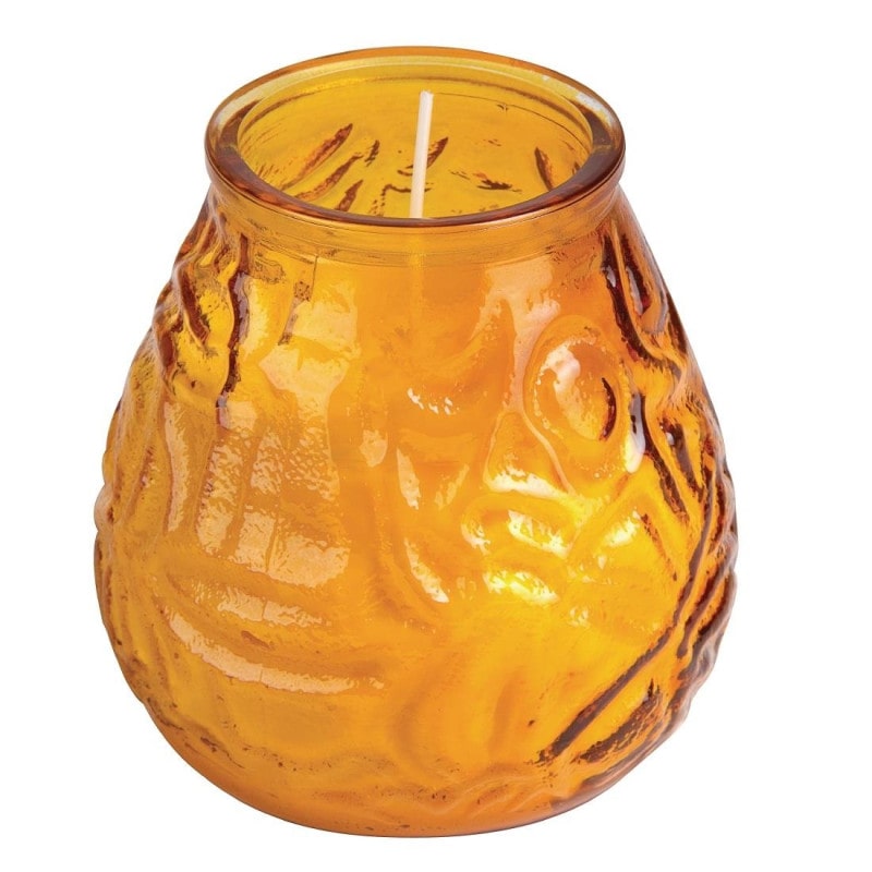 Bolsius Windlichter Lowboy amber, Packungsinhalt: 12 Stück