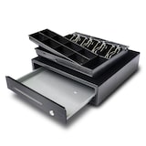 thumbnail of CAS Kassenschublade, Profi Kassenlade, CDR-R41, USB-Anschluss, schwarz, 410 x 420 x 100 mm