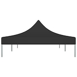 thumbnail of vidaXL Partyzelt-Dach 6x3 m Schwarz 270 g/m²