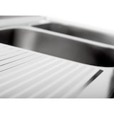 thumbnail of 1 x Bartscher Evier 700, L 1800, 2 égouttoirs RE