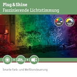 thumbnail of Paulmann Plug & Shine LED Gartenstrahler Smart Home Zigbee 3.0 Pike Basisset  IP65 RGBW+ 3x4,2W  21VA Anthrazit 94284