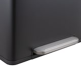 thumbnail of SVITA LT2X30 Mülleimer 60l Treteimer Tretmülleimer Abfalleimer 2 Fächer freistehend mit Deckel inkl. Inneneimer Schwarz