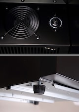 thumbnail of METRO PROFESSIONAL Enfriador de bebidas estrecho GSC2133B, metal/cristal, 39 x 47.5 x 188 cm, 133 L, refrigerac. estática, 200 W, con cerradura, negro