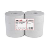 thumbnail of Jumbo Toilettenpapier SemyTop - 2-lagig - DM 25 cm - recycling - 6 Rollen