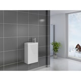 thumbnail of Gäste-WC Waschbecken 40 x 22 cm weiß Vega