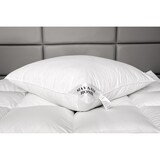thumbnail of HS13 Kopfkissen 100% Federn Kissen Gänsefedern Natur Federkissen 80x80 cm 2500 g