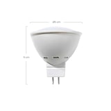 thumbnail of Pacote de 5 Lâmpadas Refletor LED GU5.3 6W Equi.50W 540lm 3000K 15000H Primer Líder