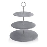 thumbnail of 6x Etagère Naturschiefer 3-stufig 34 cm