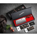 thumbnail of XinZuo - Damast-Hackbeil (chinesisches Kochmesser) - B13R Yu series