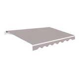 thumbnail of Wasabi - Toldo Exterior Enrollable 2,5x2 Gris - Lona Poliéster – Estructura Aluminio Inclinación Regulable